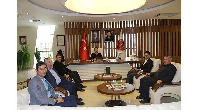 AK Parti Kozaklı ilçe teşkilatı Rektör Bağlı&#39;yı ziyaret etti