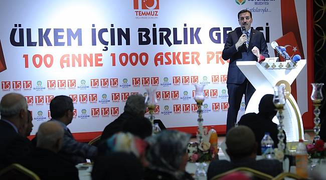 Bakan Tüfenkci ‘Ülkem için birlik’ gecesine katıldı