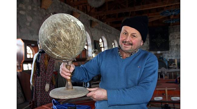 Bal kabağından yapılan dünya küresi bulundu