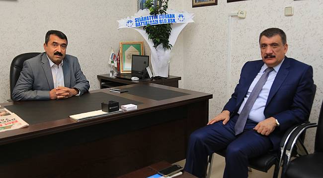 Başkan Gürkan’dan hayırlı olsun ziyareti