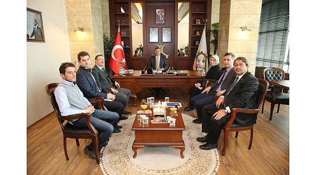 Başkan Karabacak, İlhan Bayram&#39;ı ağırladı