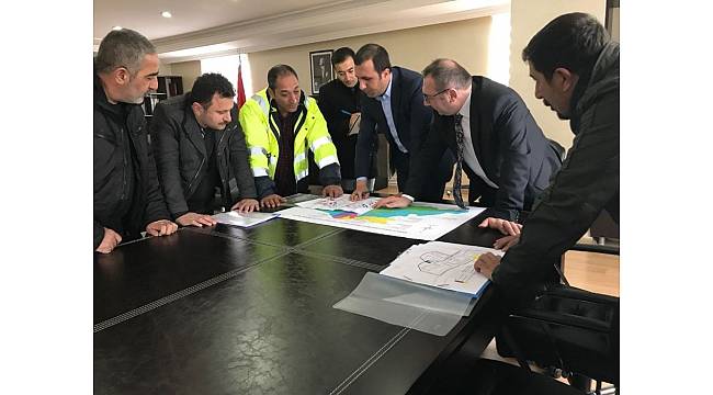 Belediye Başkanı Bedirhanoğlu; firma yetkilileri ile bir araya geldi
