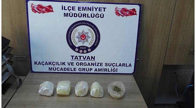 Bitlis'te uyuşturucu operasyonları