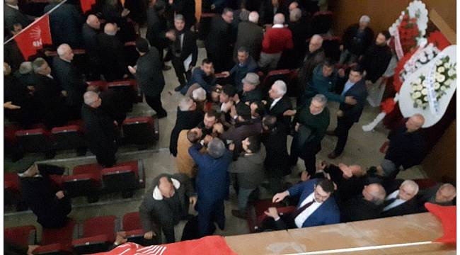 CHP Kırşehir kongresinde gerginlik