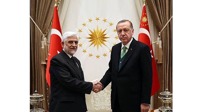 Cumhurbaşkanı Erdoğan, Afganistan Büyükelçisi Sayedjan'i kabul etti