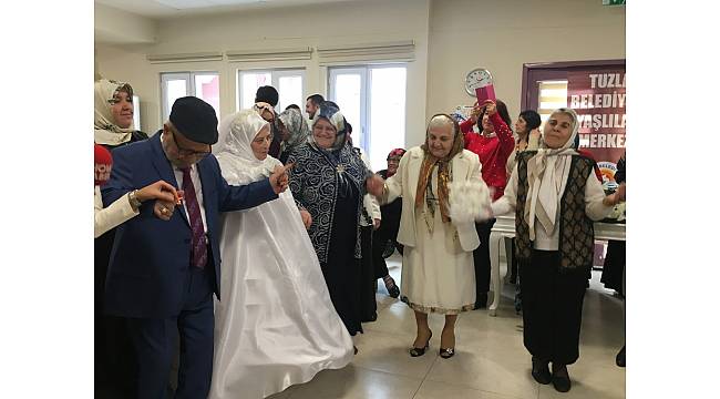 Damat 82, gelin 78 yaşında nikah tazeledi