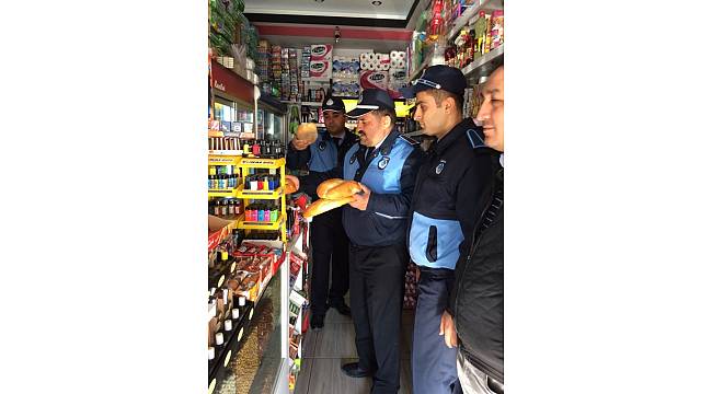 Develi'de fırınlarda denetleme