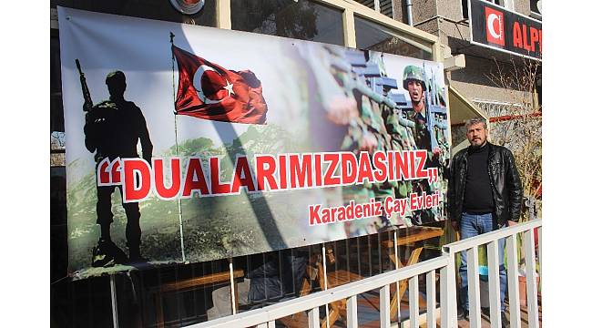 Esnaftan Afrin Operasyonu'na anlamlı destek