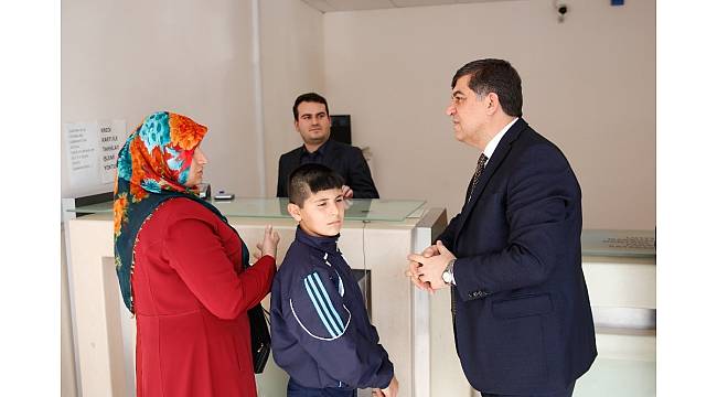 Fadıloğlu vatandaş ve esnafla buluştu
