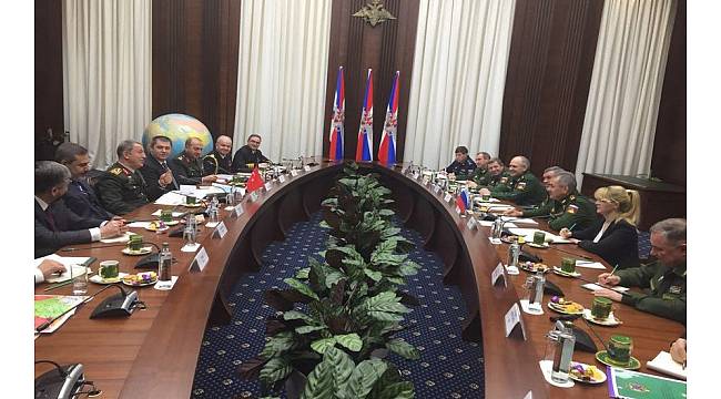 Genelkurmay Başkanı Orgeneral Akar, Rusya&#39;da
