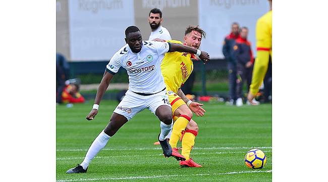 Hazırlık maçı: Göztepe: 1 - Atiker Konyaspor: 1