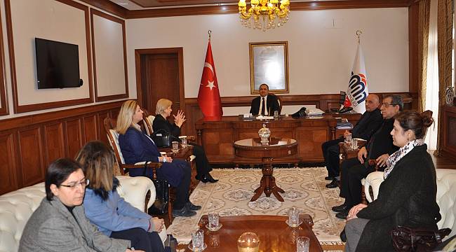  HİMYAÇ-DER’den Vali Kaban’a ziyaret