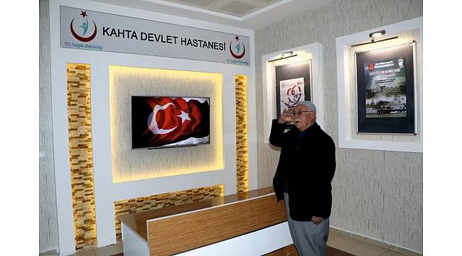 Kahta Devlet Hastanesinden 'Zeytin Dalı Harekatı'na destek