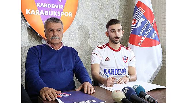 Karabükspor, Ahmet Karadayı ile 3.5 yıllık sözleşme imzaladı
