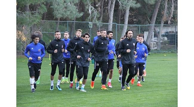 Karabükspor&#39;da kamp çalışmaları sürüyor