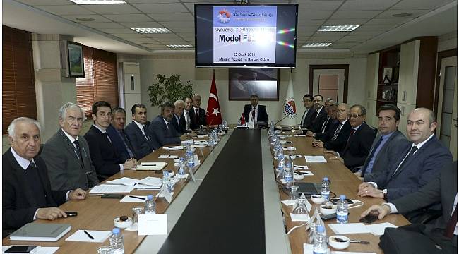 Mersin'de 'model fabrika' kurulumu için çalışmalar başladı