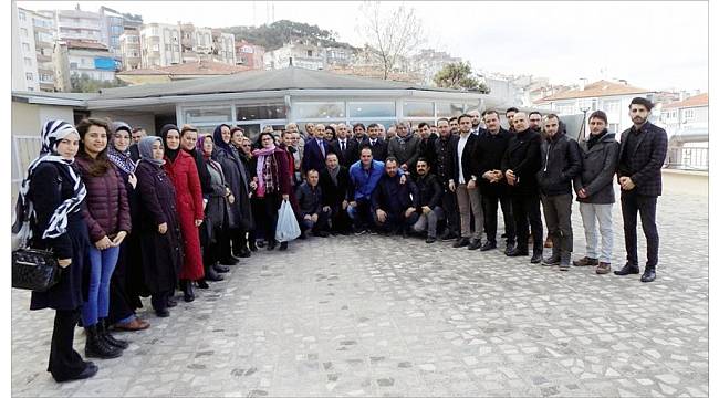 Müezzinoğlu Mudanya&#39;da ziyaretlerde bulundu
