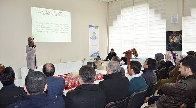 Öğretmenlere ilkyardım eğitimi