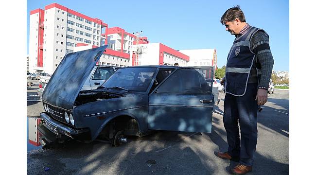Polis oto hırsızlık çetesini 41 ayrı kamerayı 10 saat izleyerek buldu