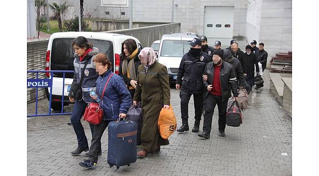 Samsun'da FETÖ'den 20 kişi adliyeye sevk edildi