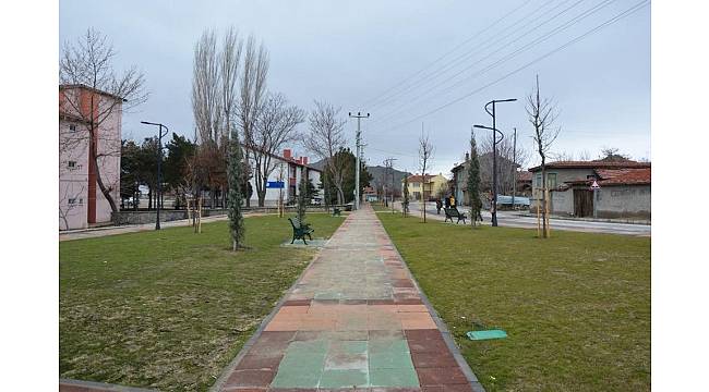 Sivrihisar&#39;a yeni yeşil alanlar kazandırılıyor