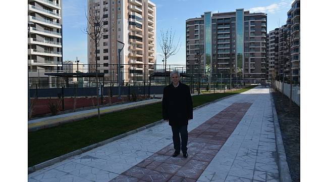 Söke'nin yeni semt parkı ve spor alanı sosyal kompleks gibi