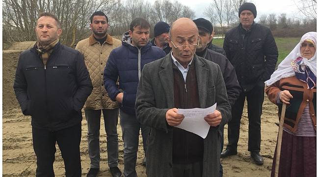 Tarım alanı olarak kullanıldıkları alana Roman vatandaşların gelmesini istemiyorlar