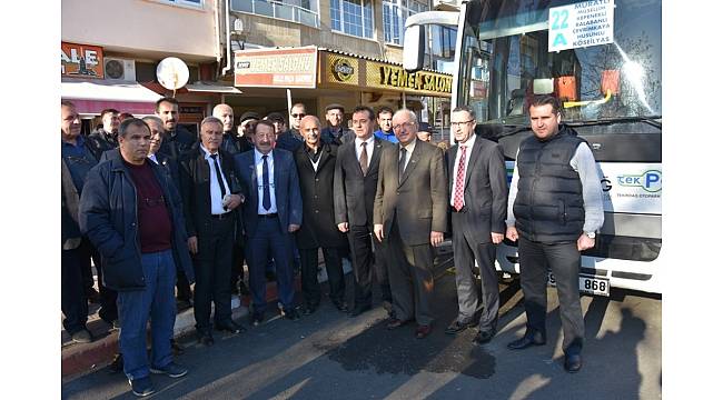 Tekirdağ Büyükşehir Belediyesinden Ulaşım Hizmeti