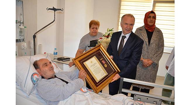 Tekirdağ'da 6 şehit yakını ve 1 gaziye övünç madalyası