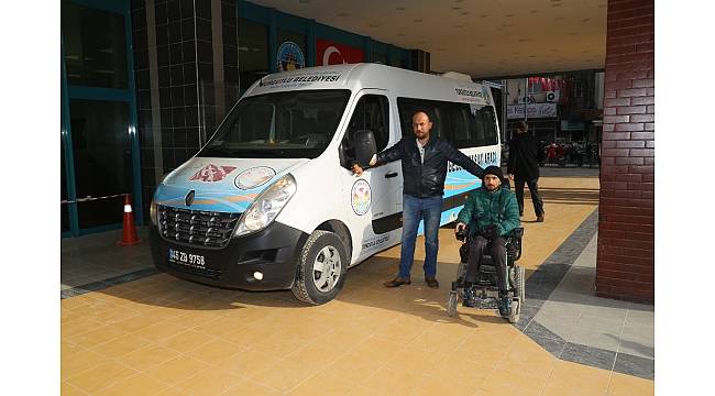 Turgutlu'da engelsiz yaşam aracı 40 bin kilometre yaptı
