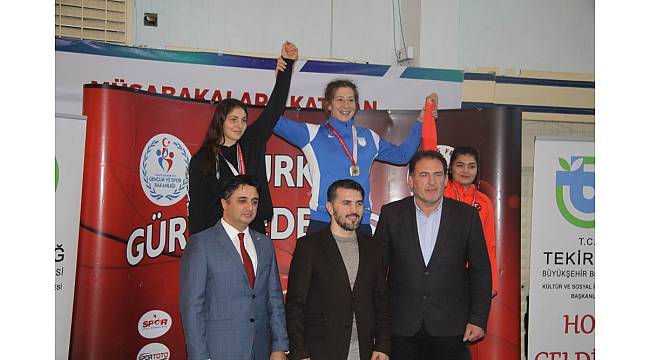 Türkiye Kadınlar Güreş Şampiyonası sona erdi