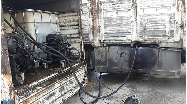 Van'da kaçak akaryakıt operasyonu