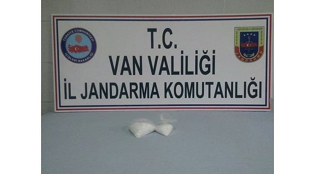 Van'da uyuşturucu operasyonu