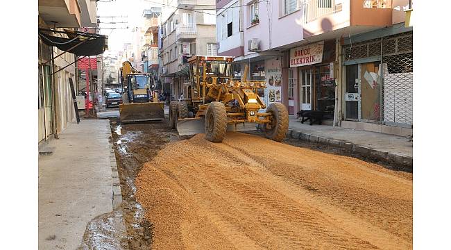 Yedieylül Mahallesinde 10 sokakta yenileme