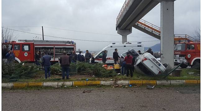 Zonguldak'ta kaza: 1 ölü, 1 yaralı