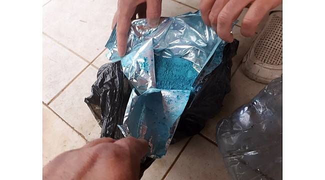 'Nargile' ile deniz patlıcanı, kimyasal ile ahtapot avlamışlar
