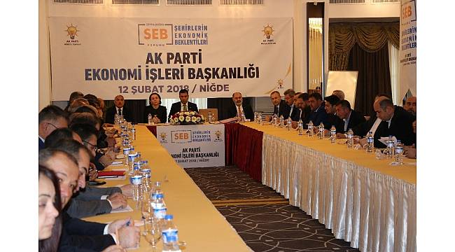 'Şehirlerin Ekonomi Beklentileri' forumu düzenledi