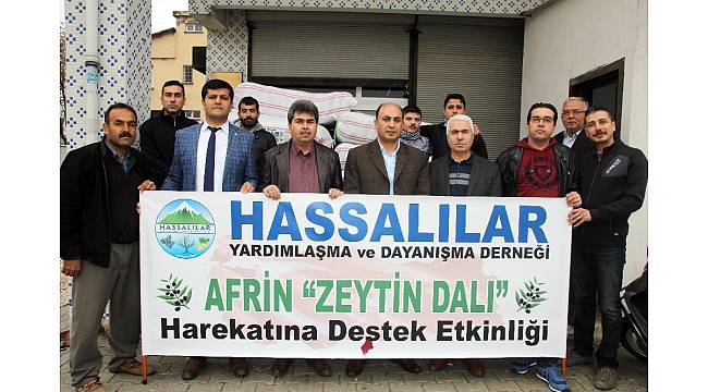 Antakya Hassalılar Derneği'nden Mehmetçiğe giysi desteği