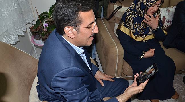 Bakan Tüfenkci'den asker ailelerine ziyaret