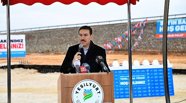 Bakan Tüfenkci Malatya’da temel atma törenine katıldı