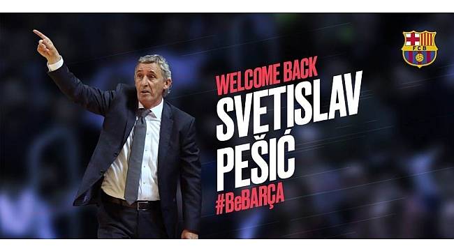 Barcelona, takımın başına Svetislav Pesic&#39;i getirdi