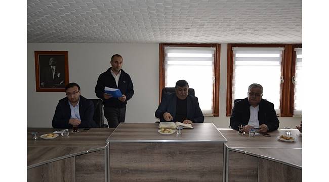 Başkan Koca'dan bilgilendirme ve istişare toplantısı