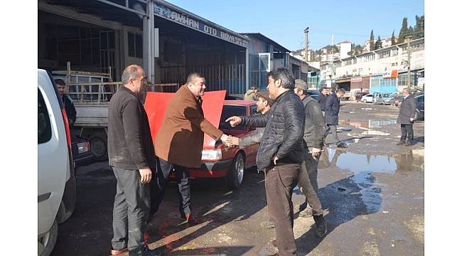 Başkan Tekin, &quot;Sanayi sitesini sular altından kalmaktan kurtaracağız&quot;