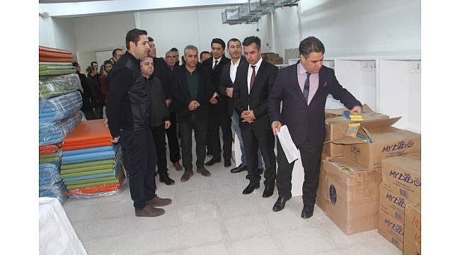 Bismil Belediyesinden anaokullara malzeme desteği