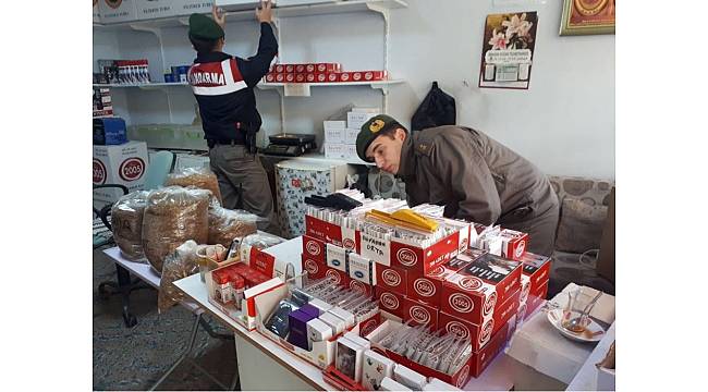 Çanakkale'de kaçak içki ve sigara uygulaması