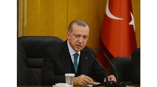 Cumhurbaşkanı Erdoğan Cezayir ziyareti öncesi Atatürk Havalimanı&#39;nda basın toplantısı düzenledi