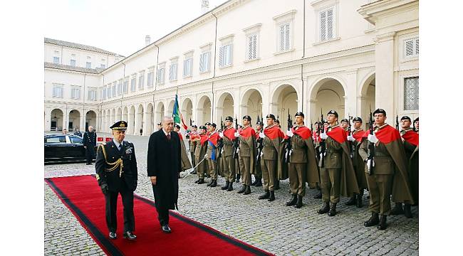 Cumhurbaşkanı Erdoğan, Roma&#39;da resmi törenle karşılandı