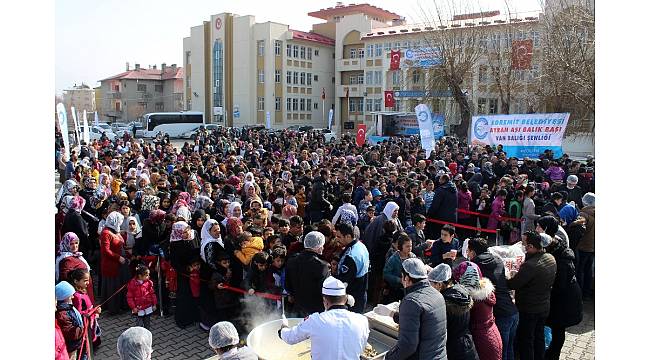 Edremit'te '2. Geleneksel Ayran Aşı Balık Başı' festivali
