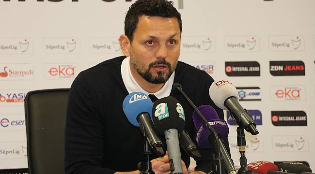  Erol Bulut: "Maç ne olursa olsun disiplini elden bırakmamız gerekirdi"