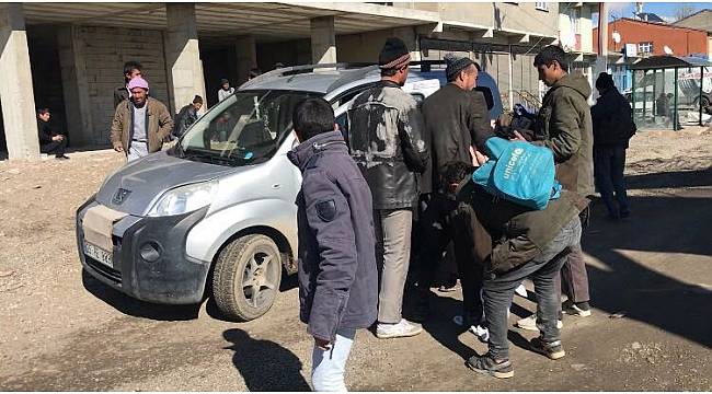 Erzurum'da 121 kaçak göçmen yakalandı